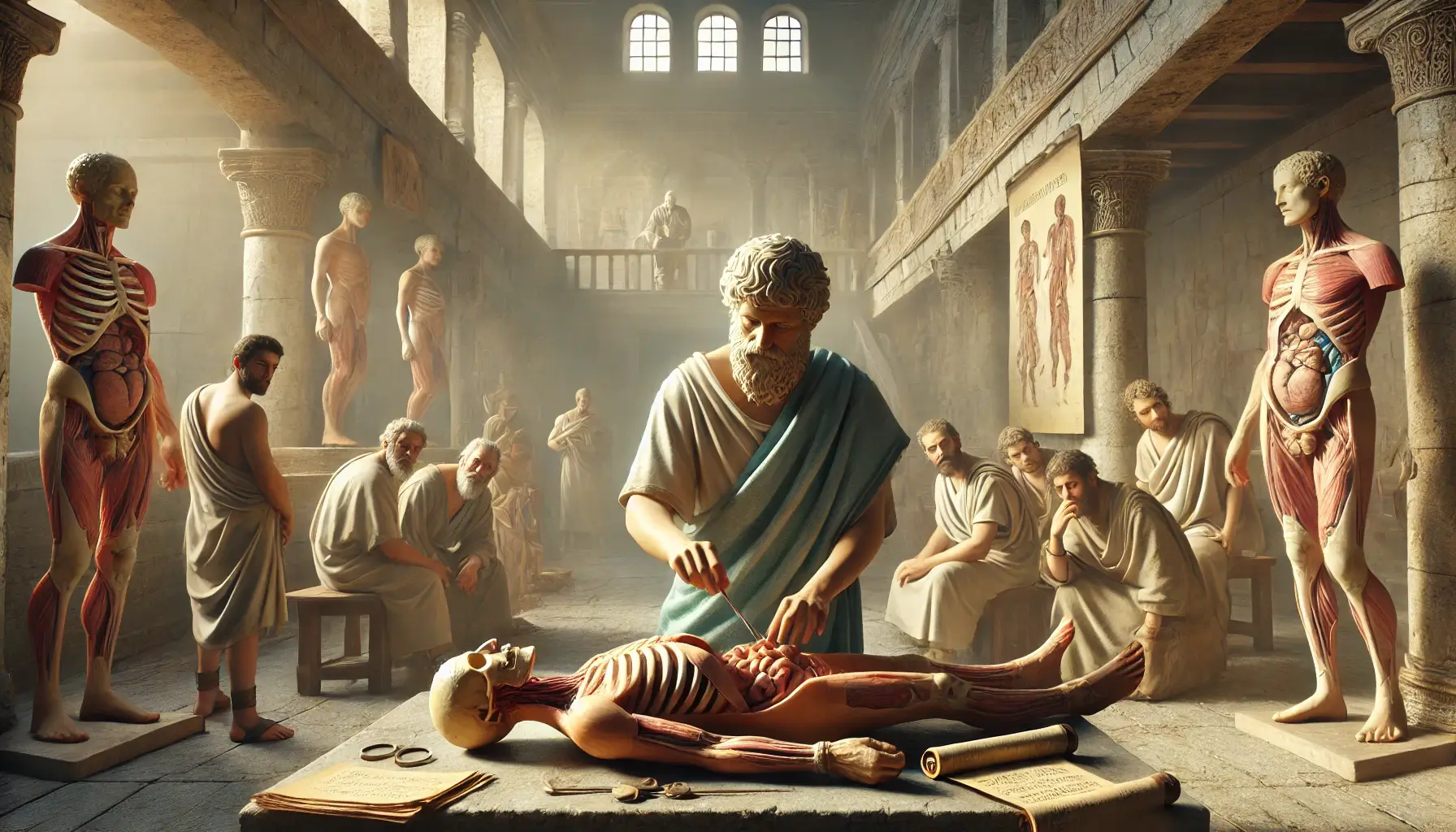 Herophilus The Father Of Anatomy Performing A Pioneering Human Dissection In An Ancient Greek Setting Herophilus The Father Of Anatomy Performing A Pioneering Human Dissection In An Ancient Greek Setting Simplyforensic