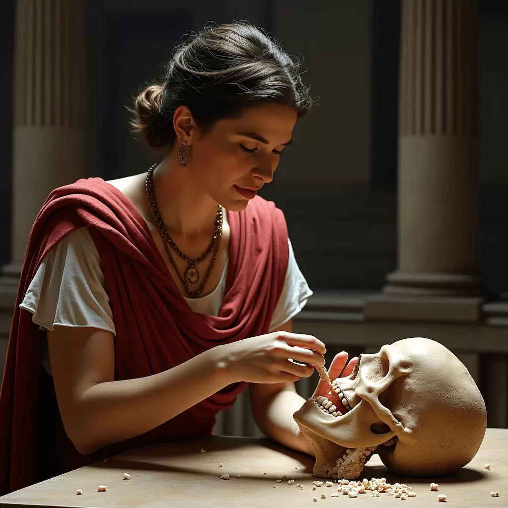 Agrippina's identification of lollia paulina pioneering forensic dentistry in ancient rome simplyforensic Agrippina identifies Lollia Paulina through dental features in Ancient Rome illustrating early forensic odontology