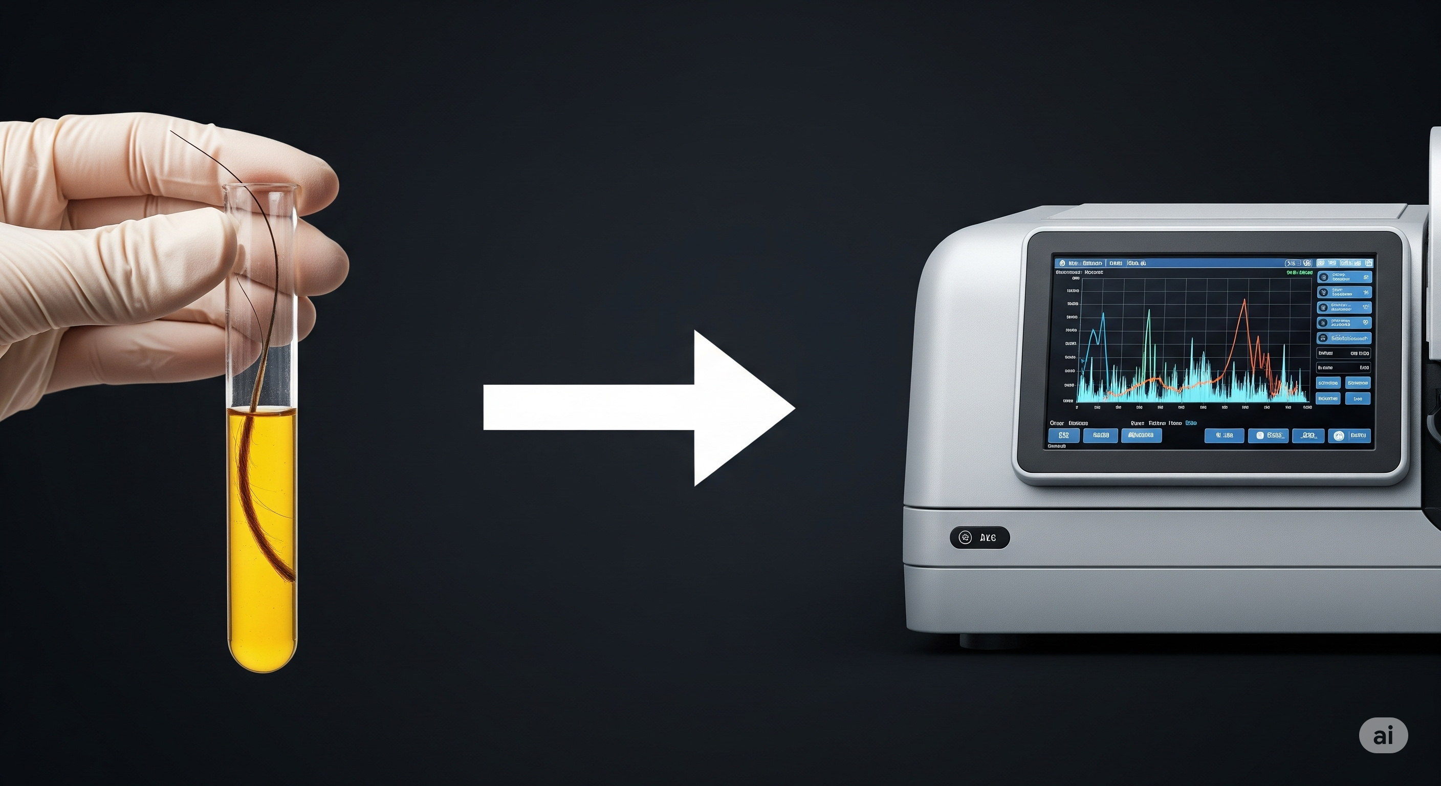 A forensic study using a proteomics approach with liquid chromatography-mass spectrometry (LC-MS) to detect adulteration in urine and hair samples for drug testing.