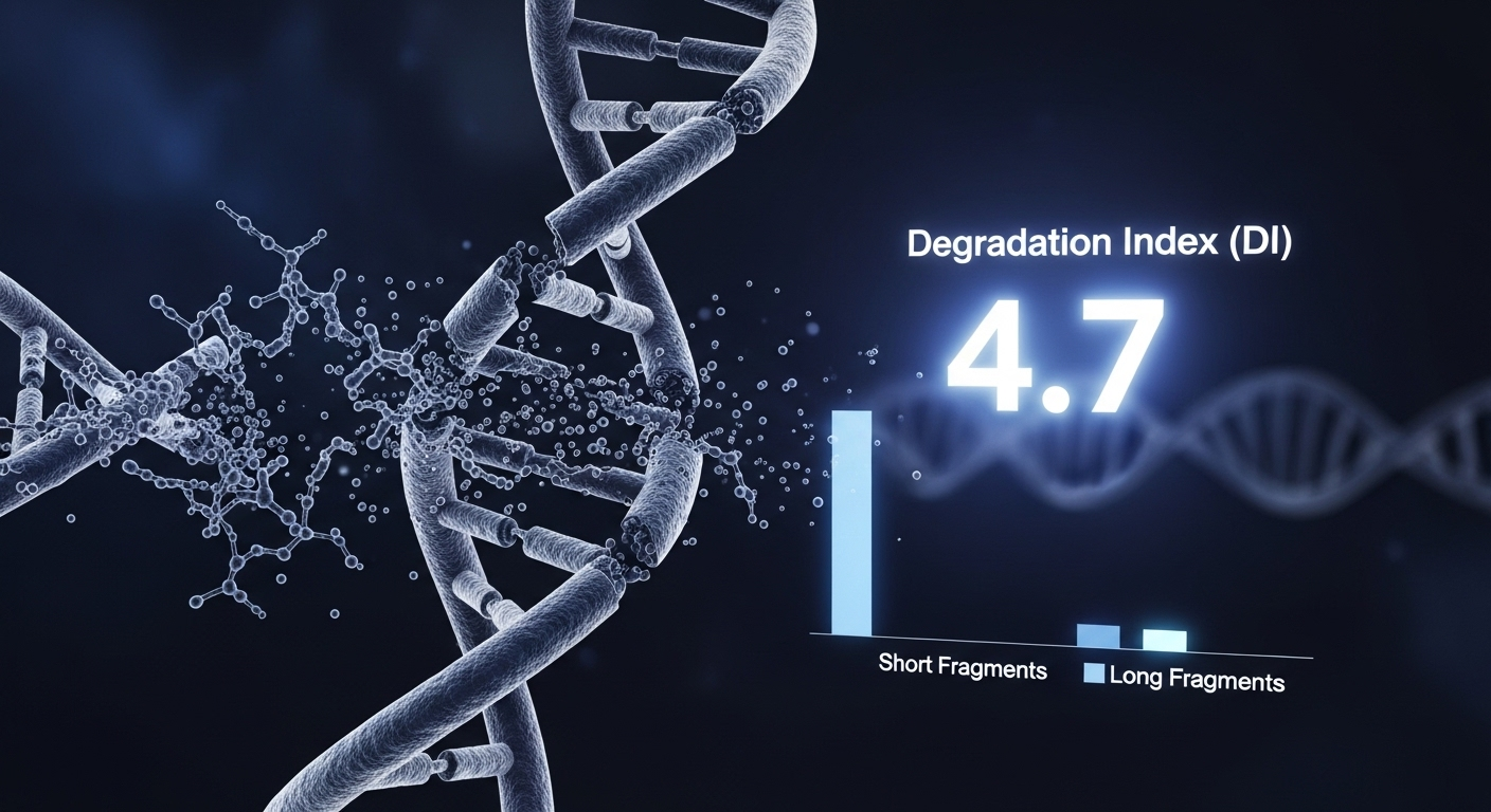 Degradation Index and DNA Profiling137Z A forensic study showing how the degradation index DI of DNA is used to assess DNA degradation and optimize DNA profiling for STR and Y STR analysis Simplyforensic