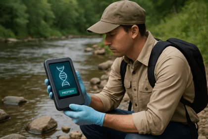 A forensic study evaluating rapid DNA extraction methods for point-of-use environmental DNA detection in the field.